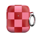 Rose Vibe Checkered AirPod Case