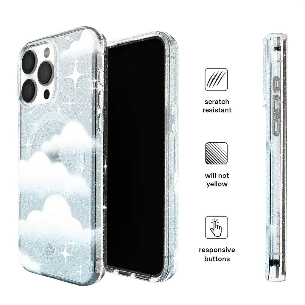 In the Clouds Stardust iPhone Case
