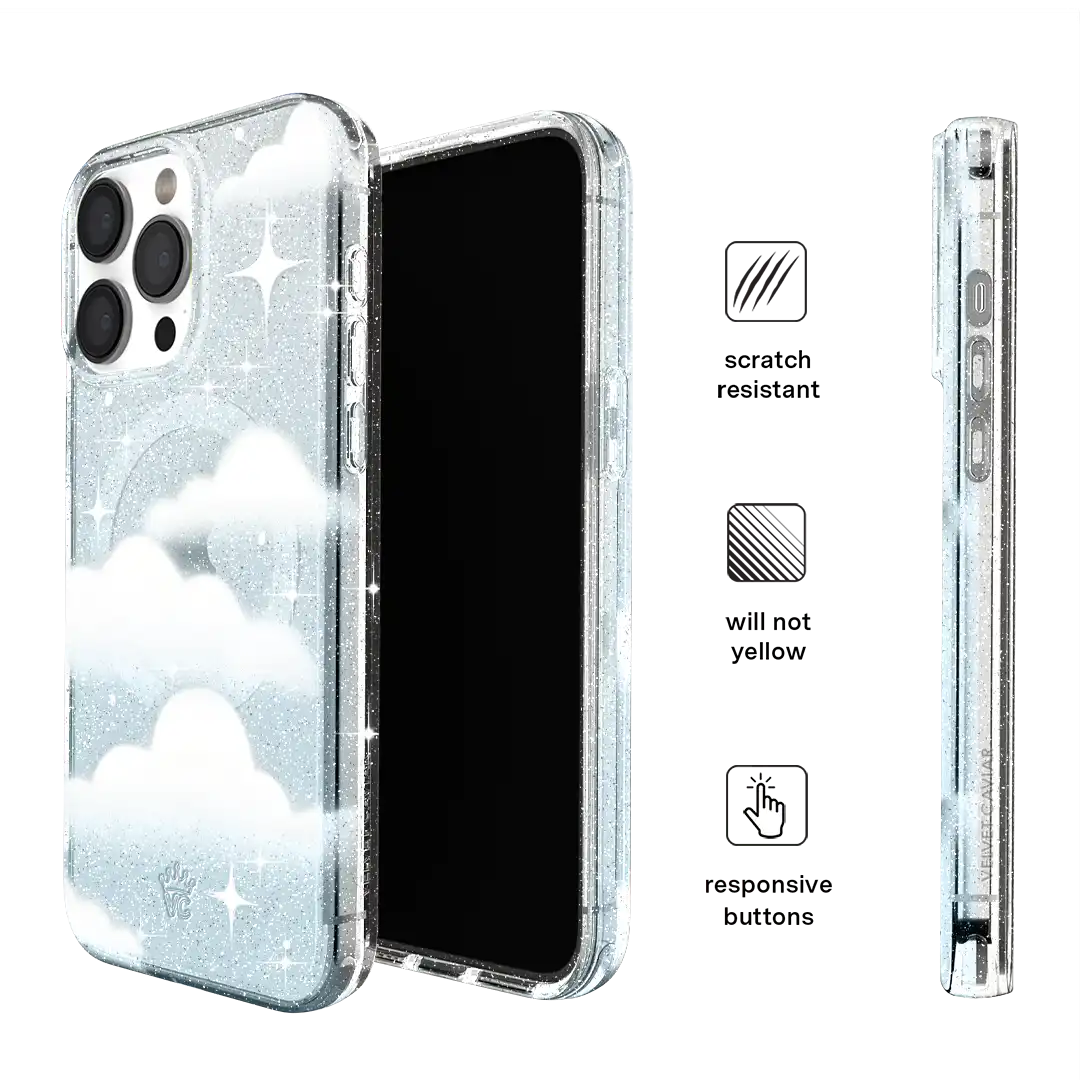 In the Clouds Stardust iPhone Case