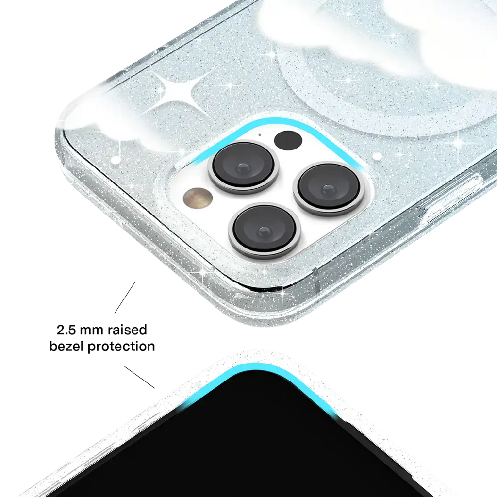 In the Clouds Stardust iPhone Case