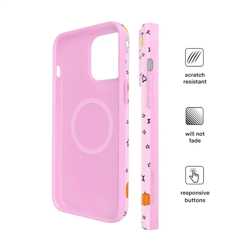 Snoopy Pink Pumpkins iPhone Case
