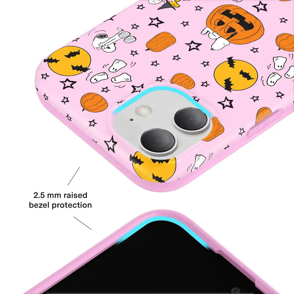 Snoopy Pink Pumpkins iPhone Case