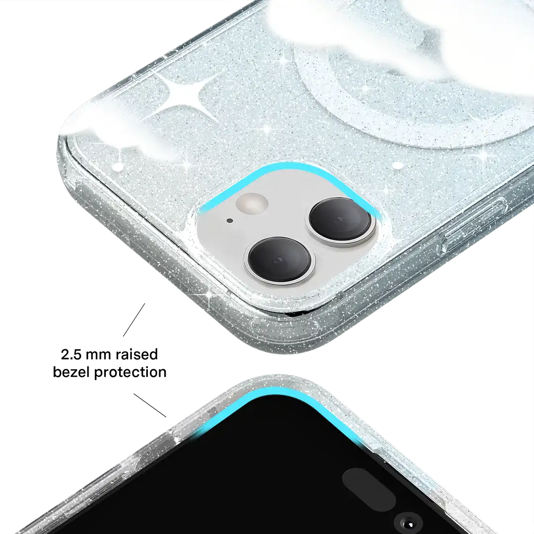 In the Clouds Stardust iPhone Case