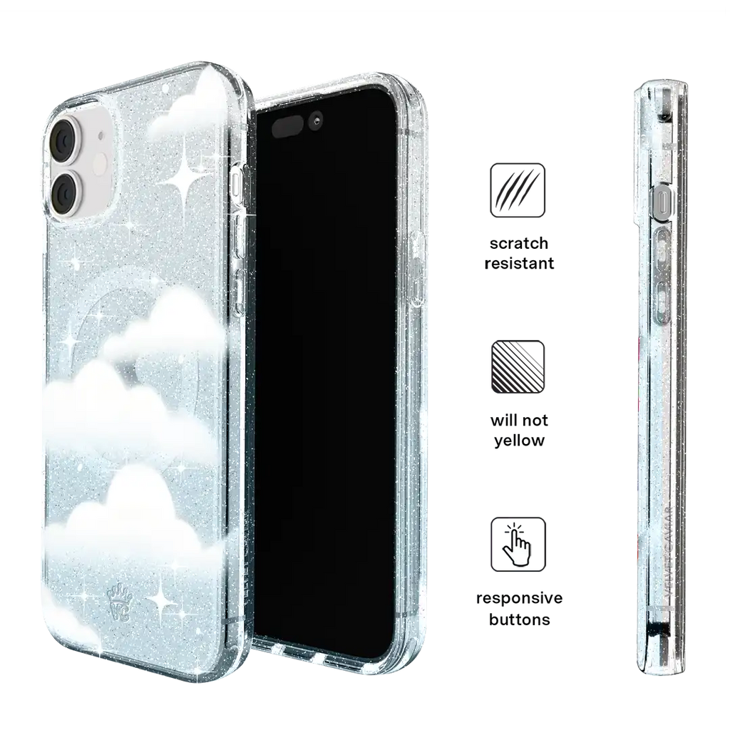 In the Clouds Stardust iPhone Case