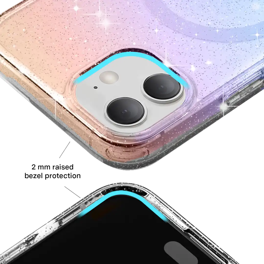 Ombre Stardust Glitter iPhone Case
