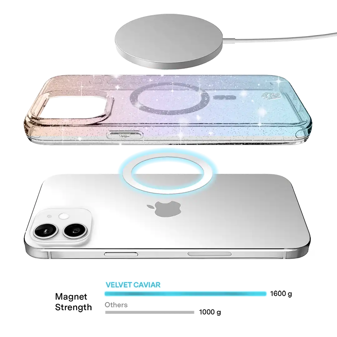 Ombre Stardust Glitter iPhone Case