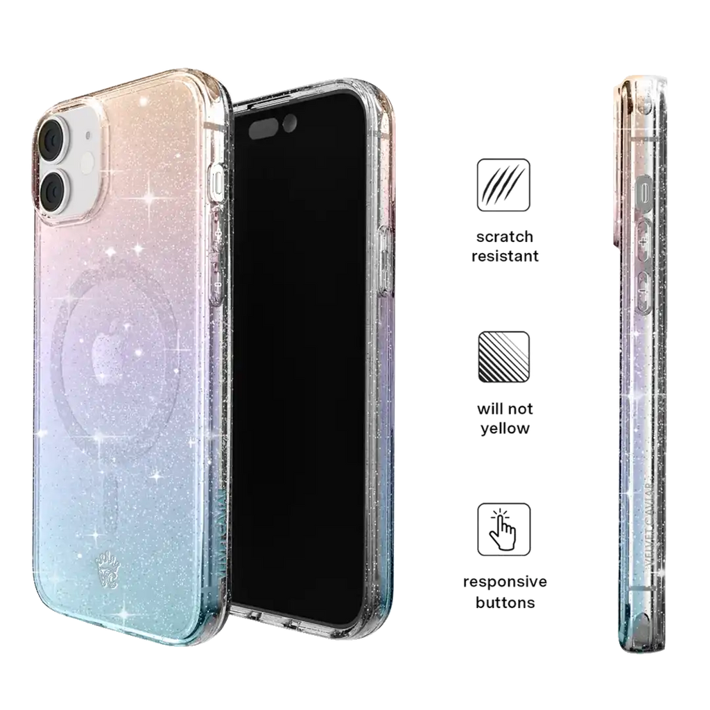 Ombre Stardust Glitter iPhone Case