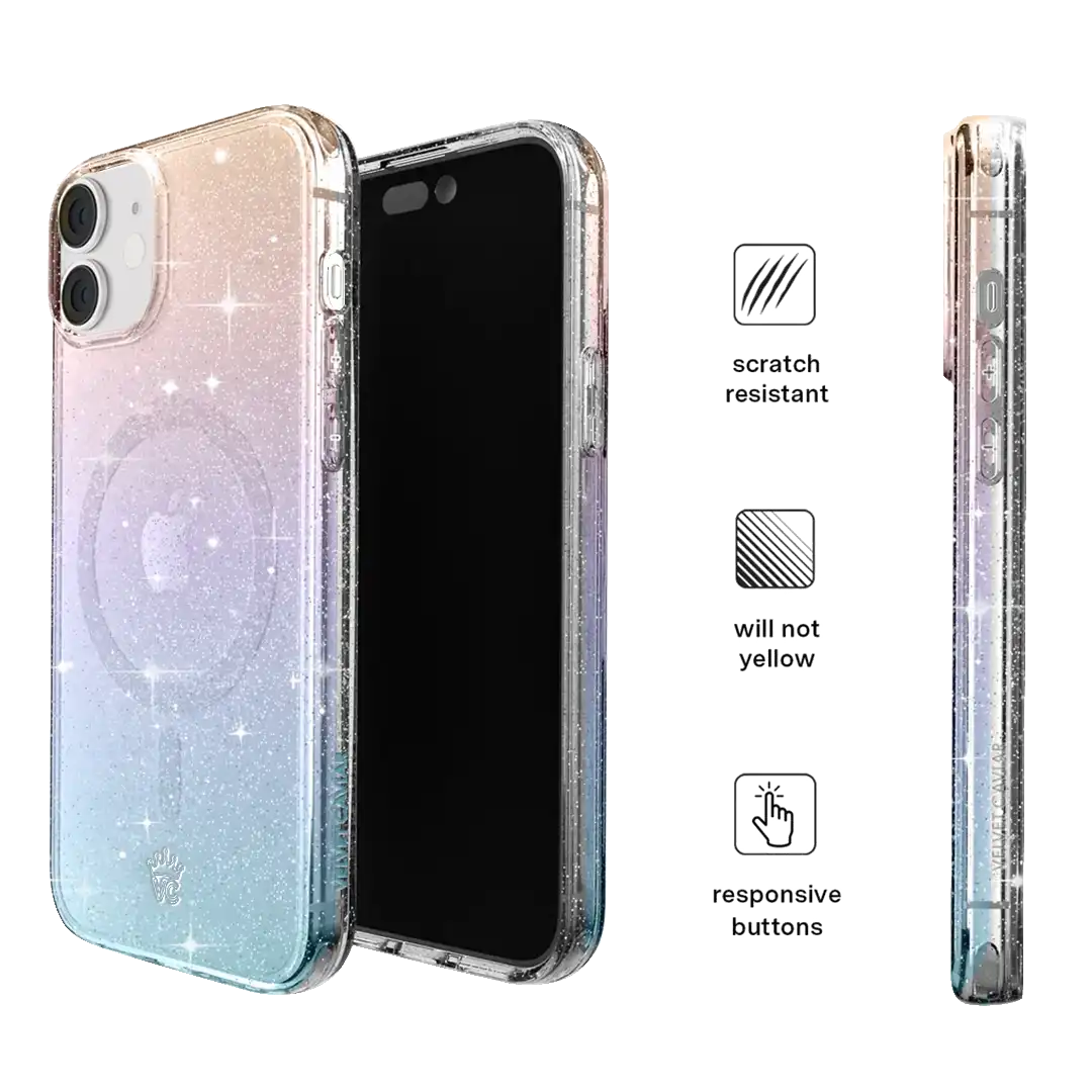 Ombre Stardust Glitter iPhone Case