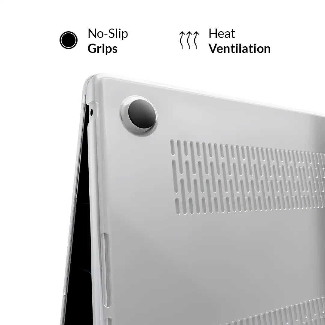 White Stars MacBook Case