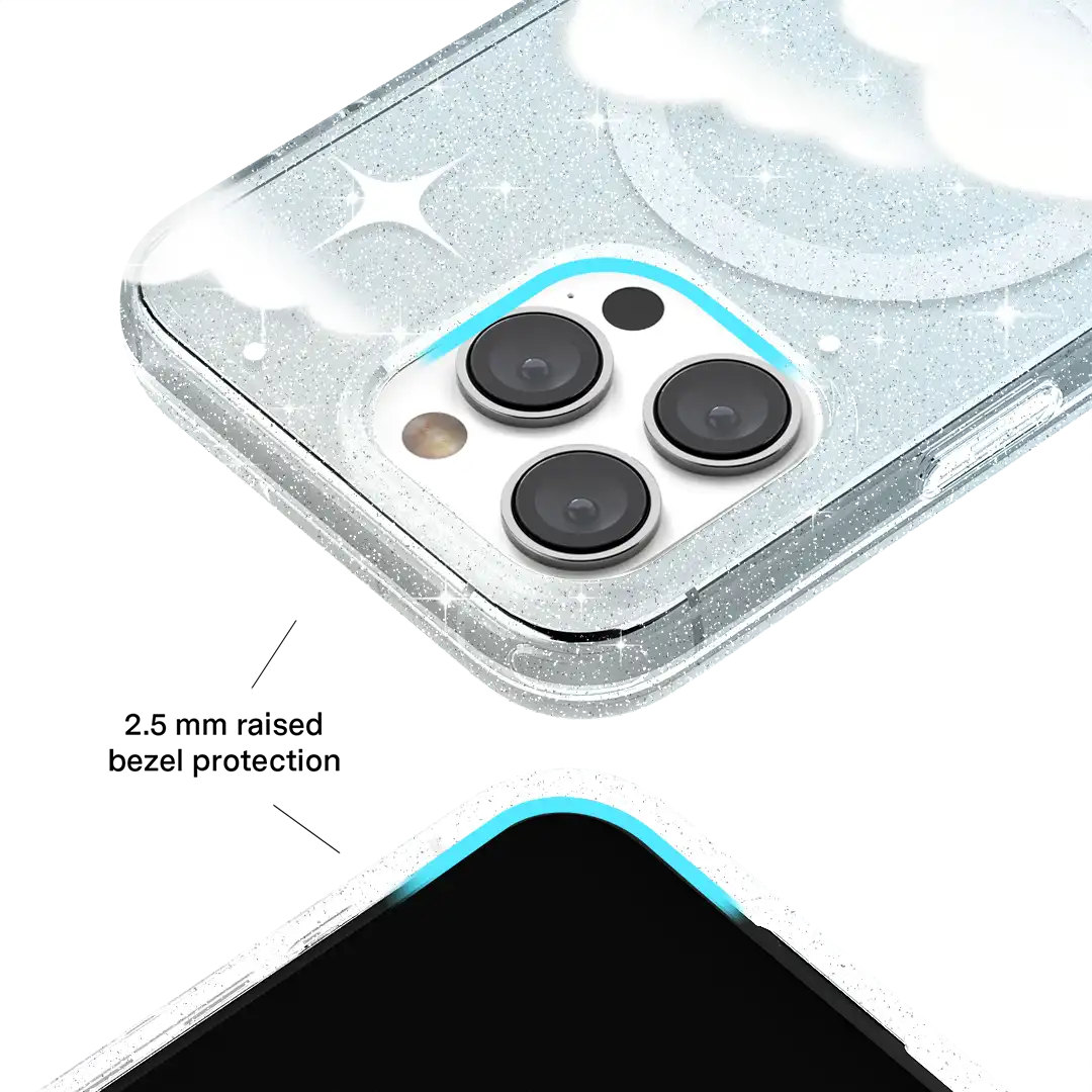 In the Clouds Stardust iPhone Case