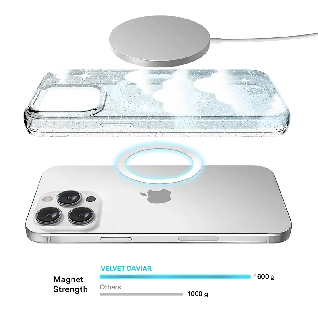 In the Clouds Stardust iPhone Case