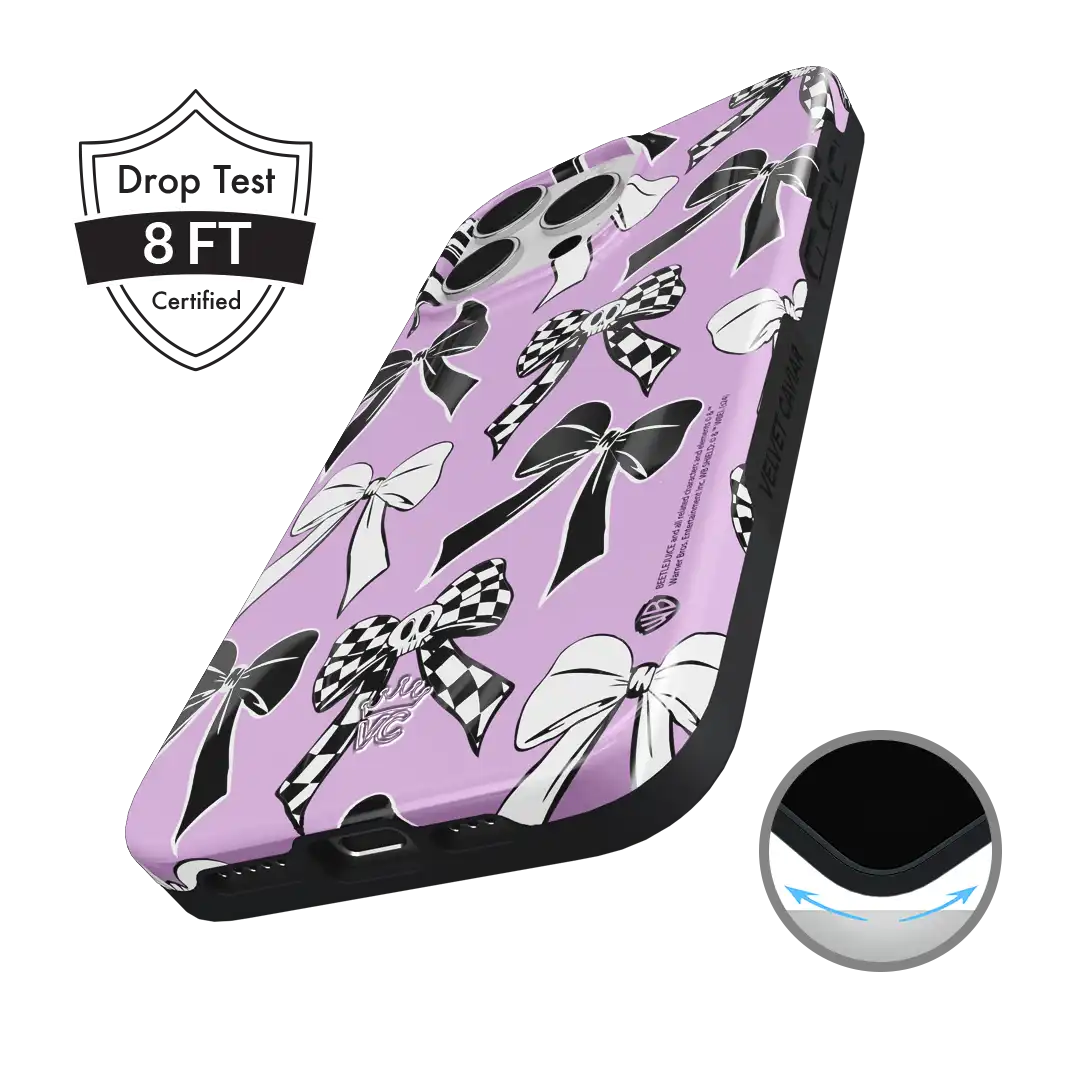 Beetlejuice Bows iPhone Case