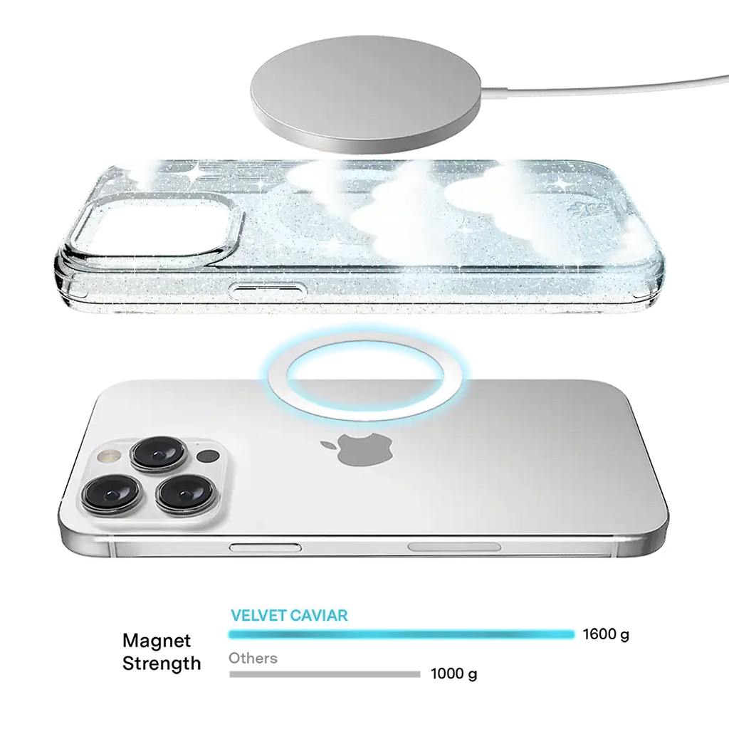 In the Clouds Stardust iPhone Case