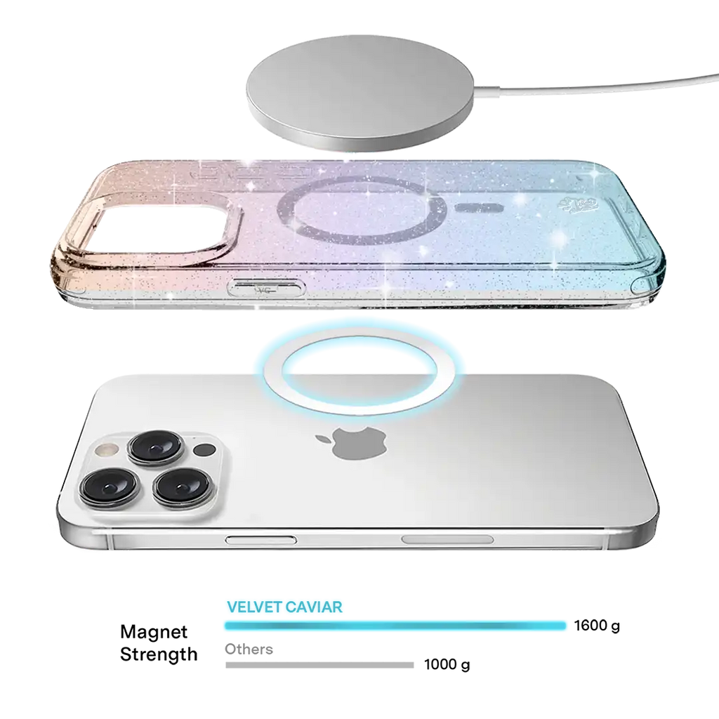 Ombre Stardust Glitter iPhone Case