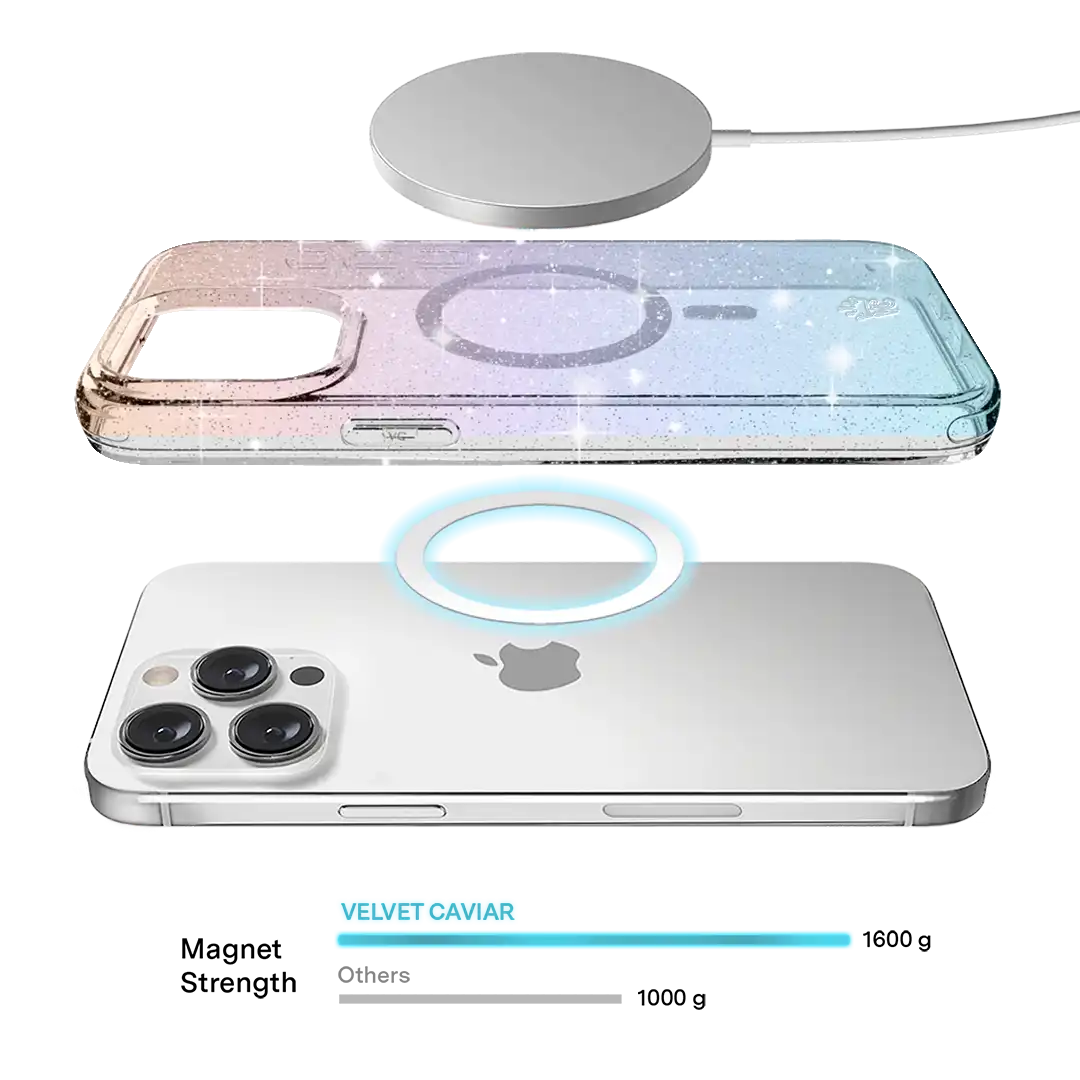 Ombre Stardust Glitter iPhone Case