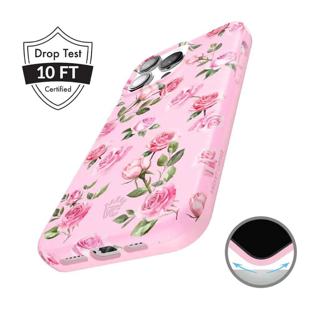 Baby Pink Roses iPhone Case