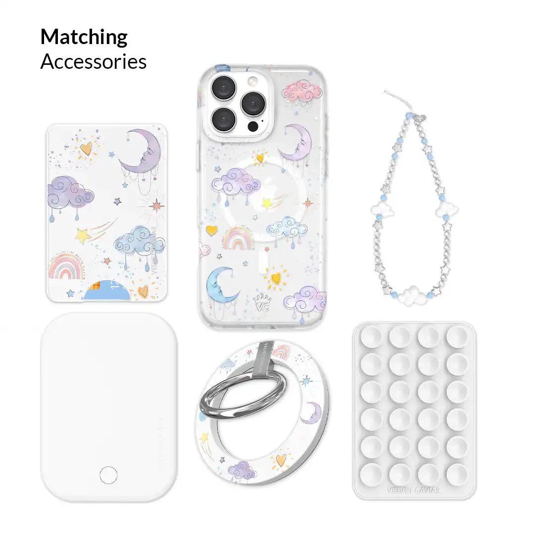 White Stars MacBook Case