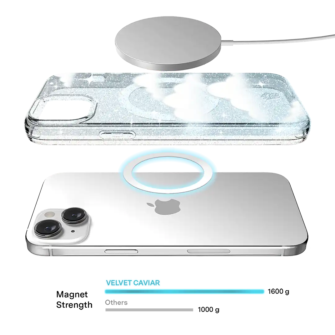 In the Clouds Stardust iPhone Case