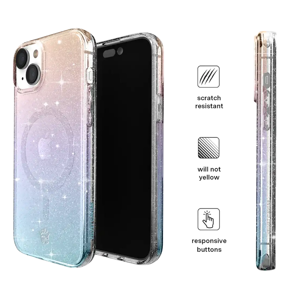 Ombre Stardust Glitter iPhone Case
