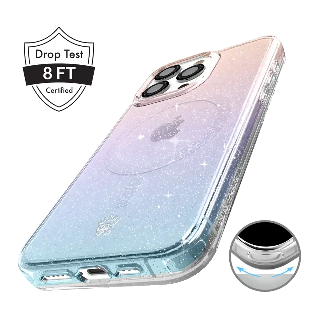 Ombre Stardust Glitter iPhone Case