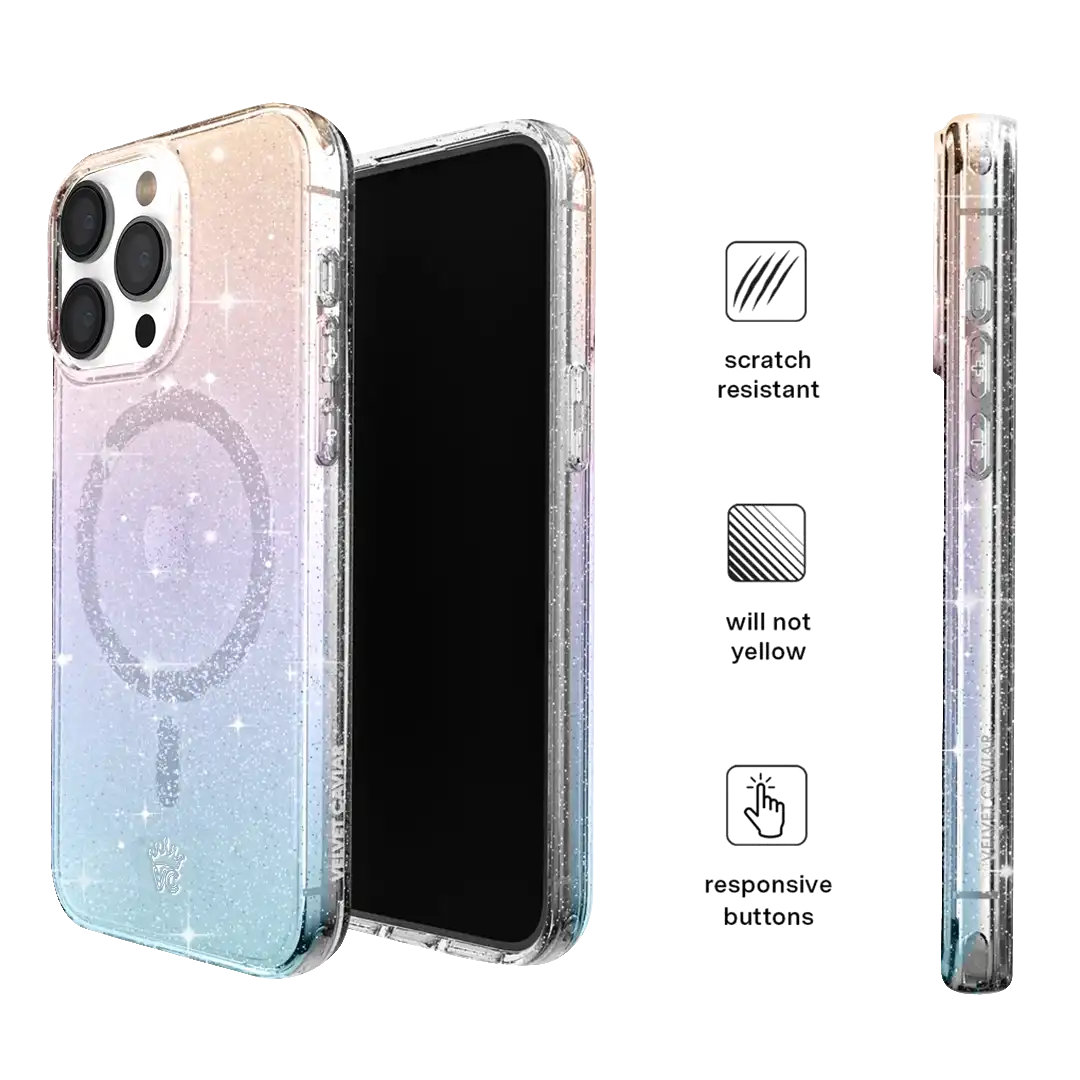 Ombre Stardust Glitter iPhone Case