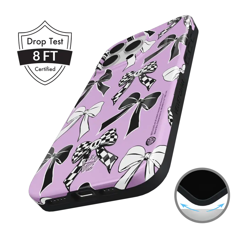 Beetlejuice Bows iPhone Case