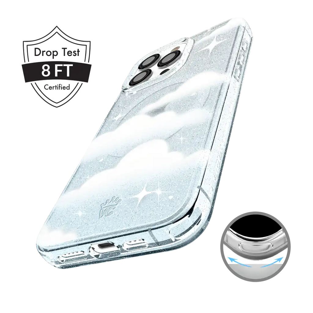 In the Clouds Stardust iPhone Case