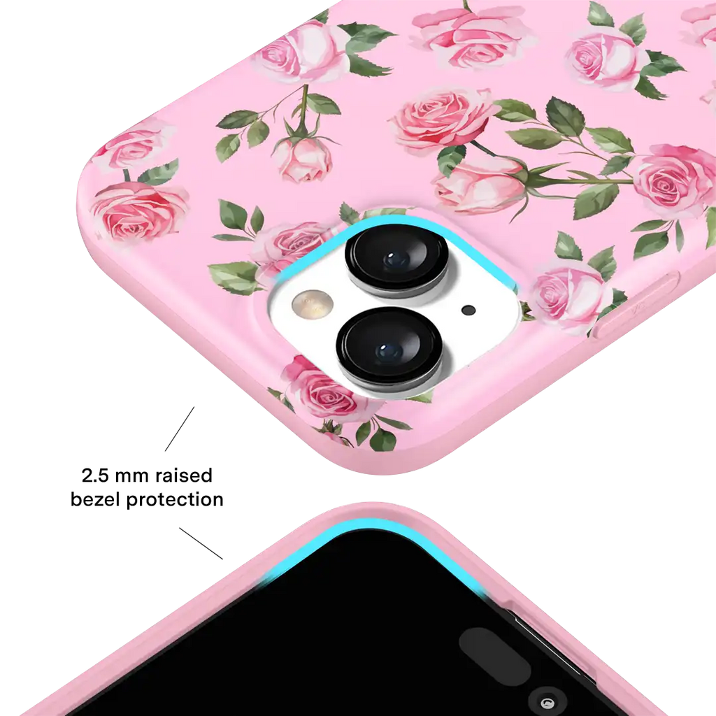 Baby Pink Roses iPhone Case