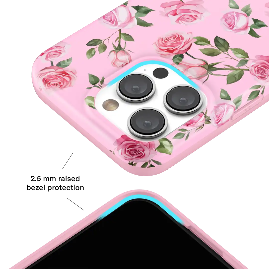 Baby Pink Roses iPhone Case