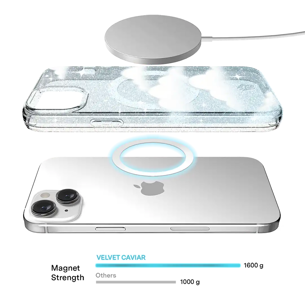 In the Clouds Stardust iPhone Case