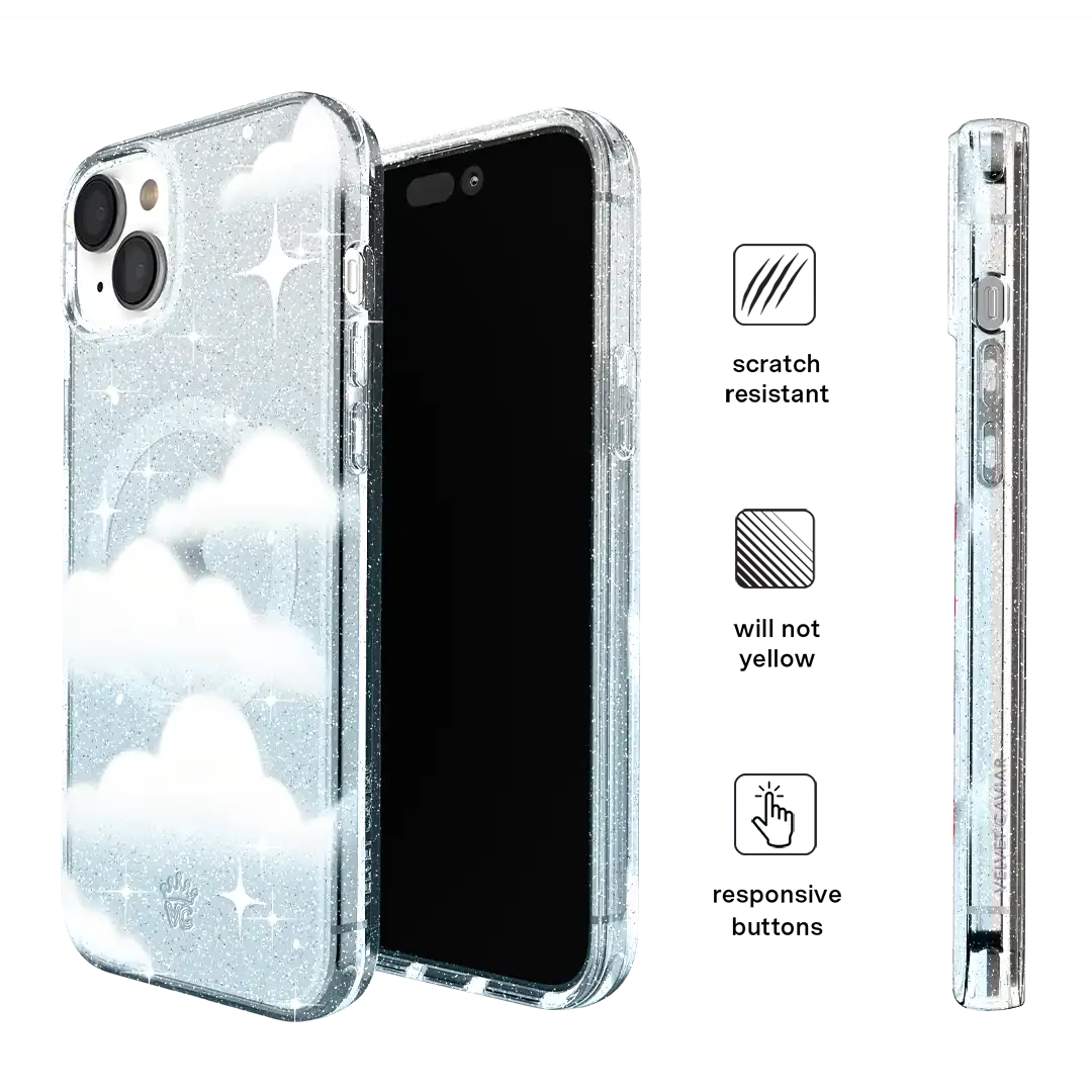 In the Clouds Stardust iPhone Case