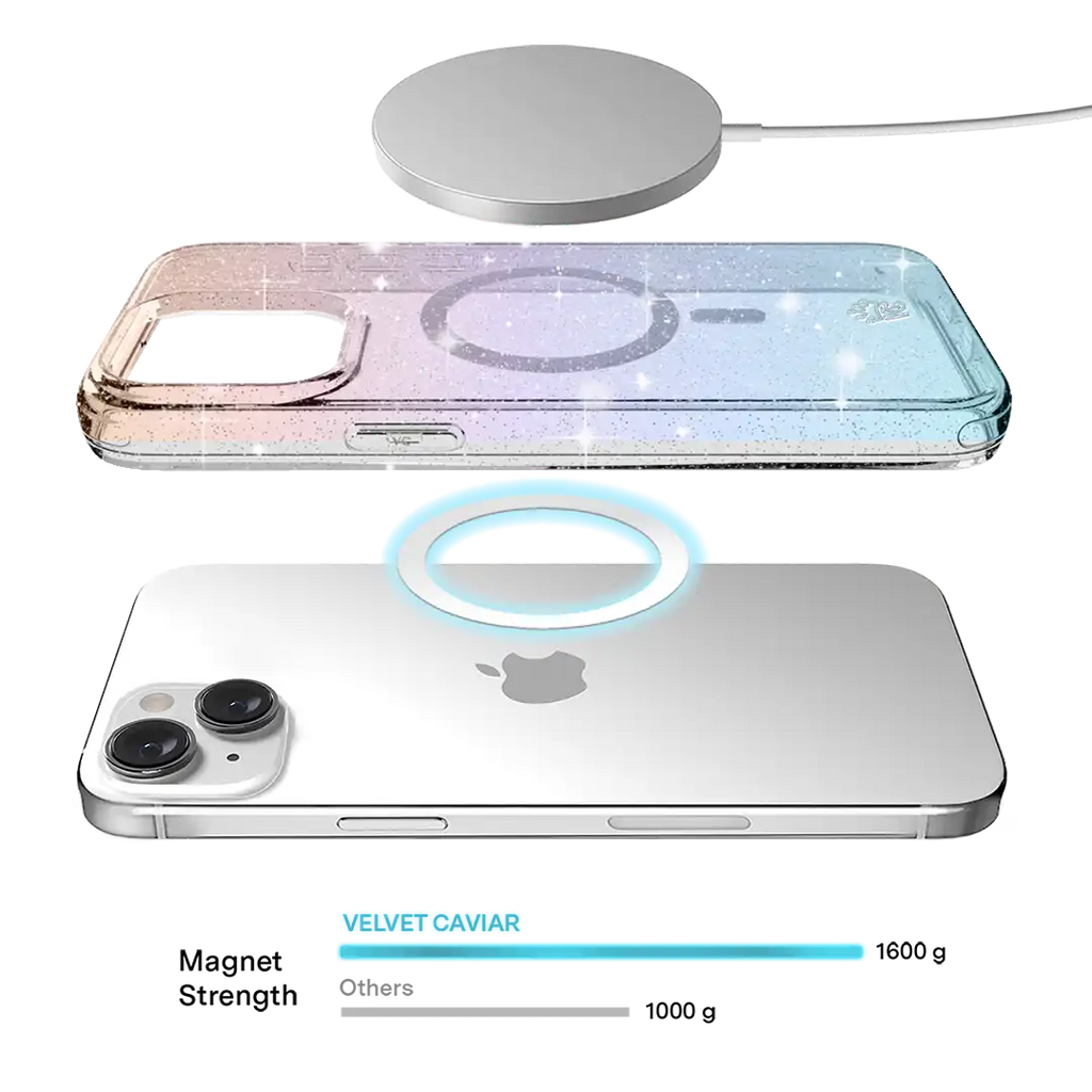 Ombre Stardust Glitter iPhone Case