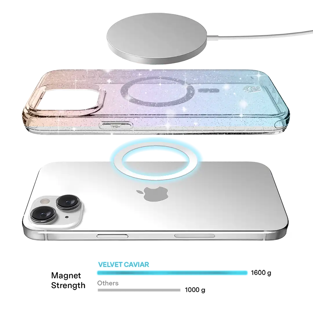 Ombre Stardust Glitter iPhone Case