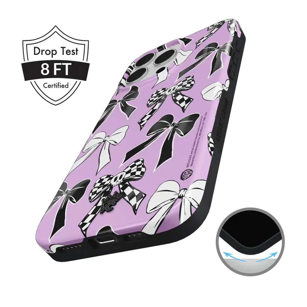 Beetlejuice Bows iPhone Case