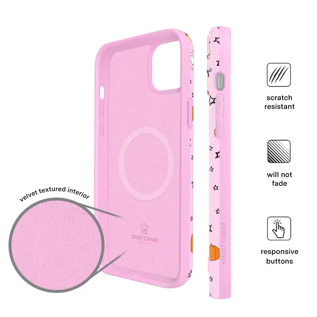 Snoopy Pink Pumpkins iPhone Case