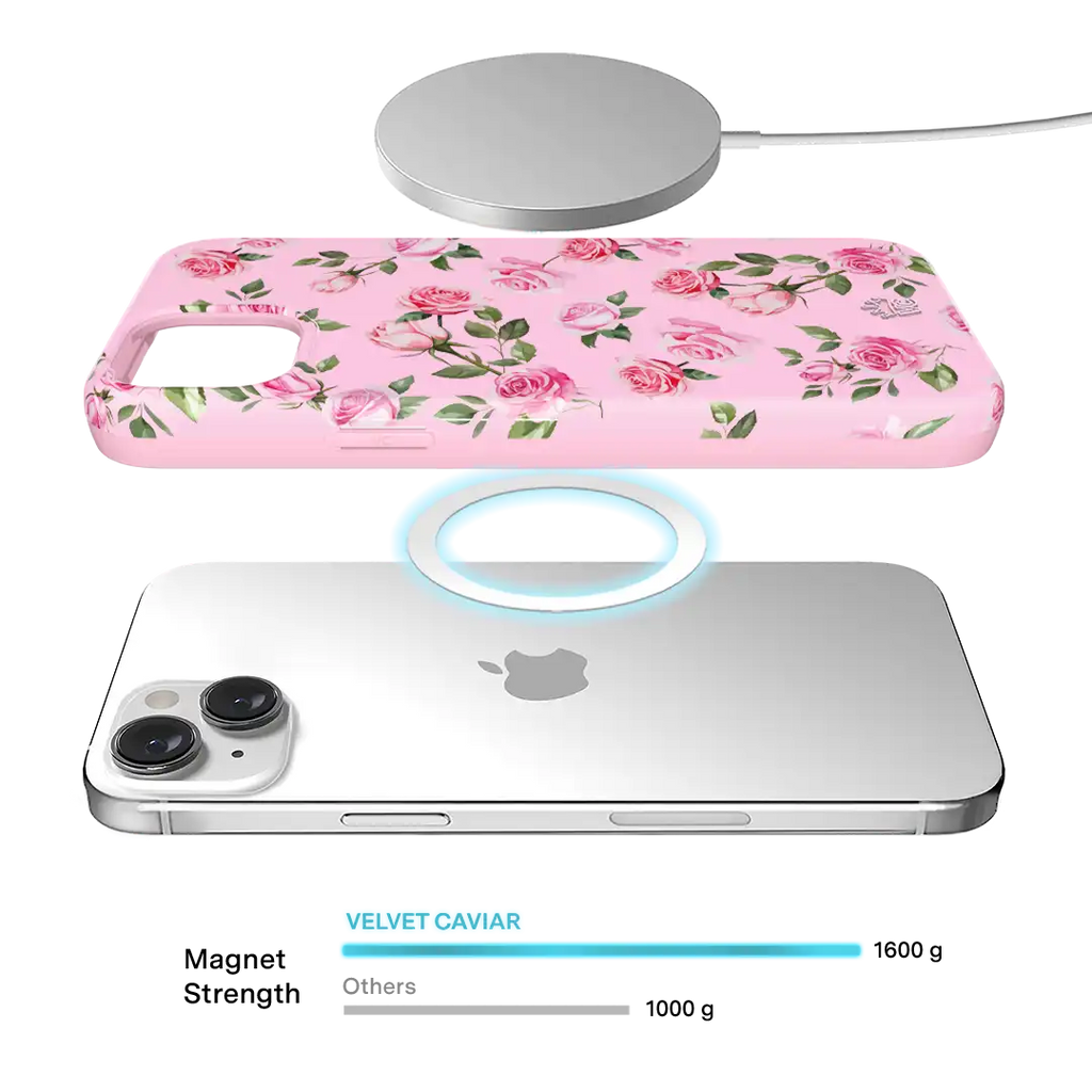 Baby Pink Roses iPhone Case