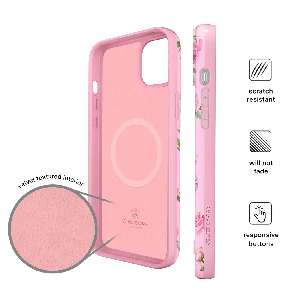 Baby Pink Roses iPhone Case