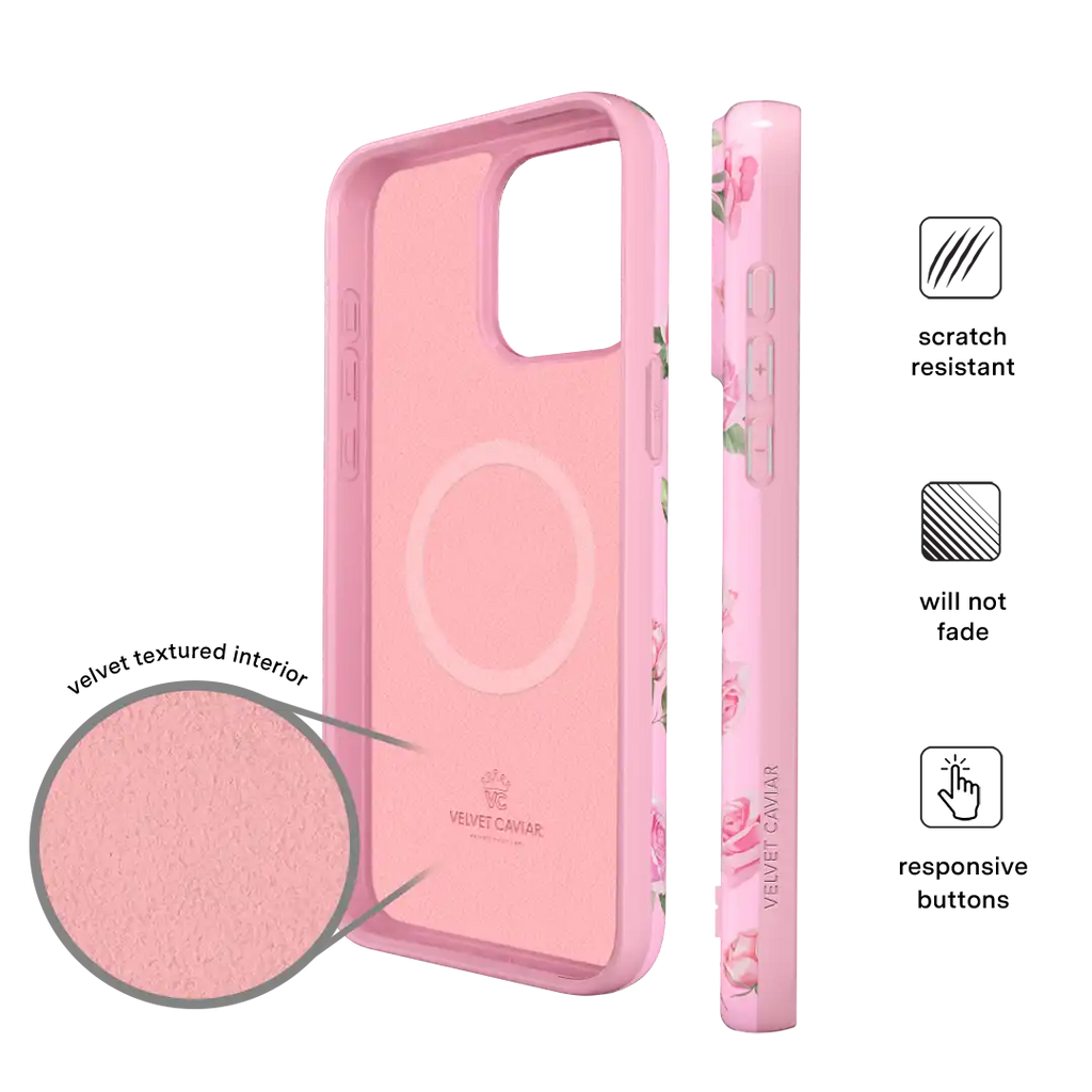Baby Pink Roses iPhone Case