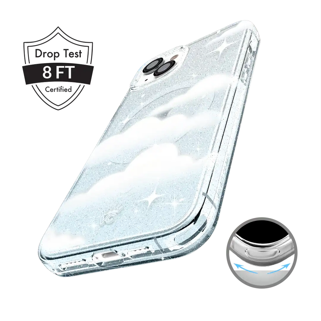 In the Clouds Stardust iPhone Case