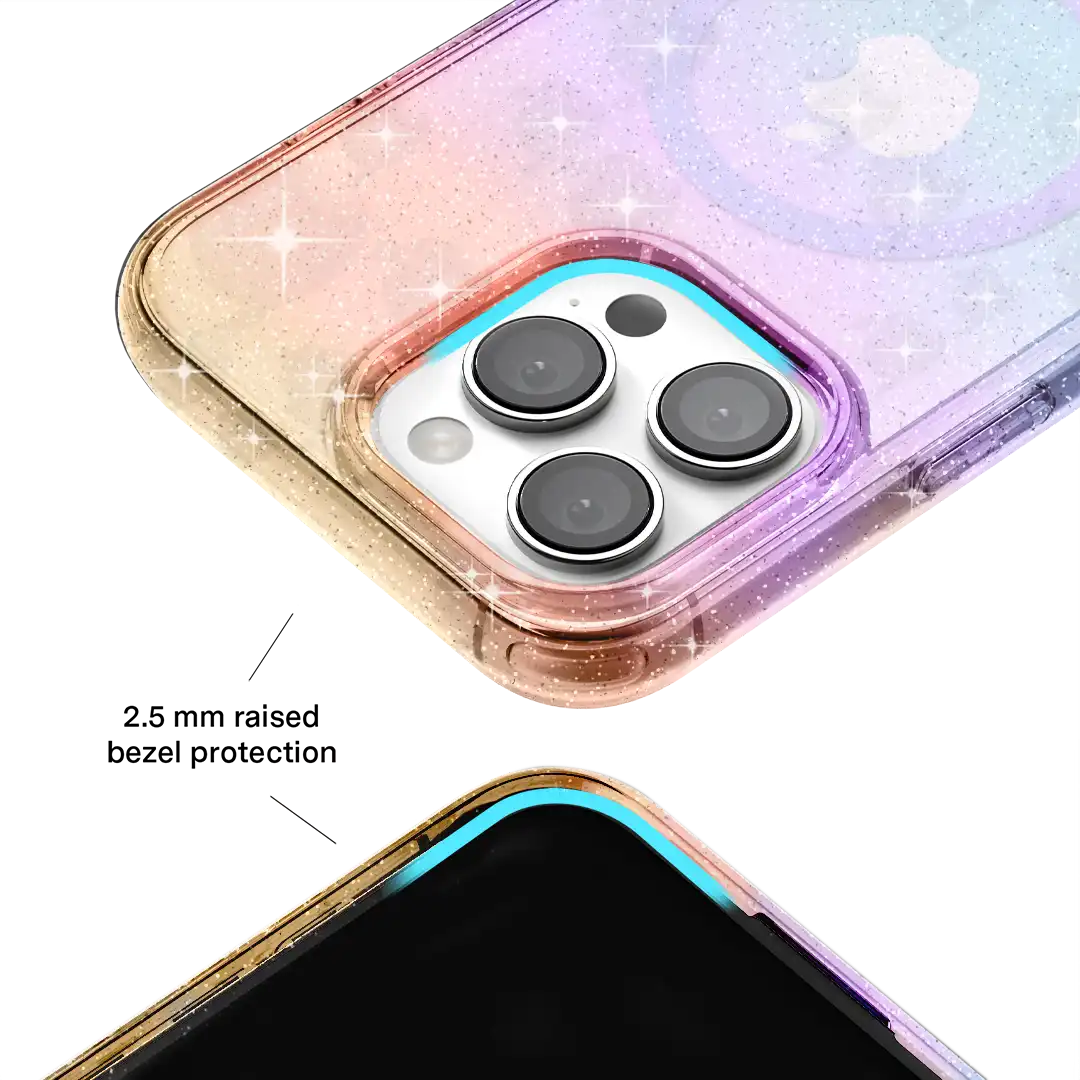 Ombre Stardust Glitter iPhone Case