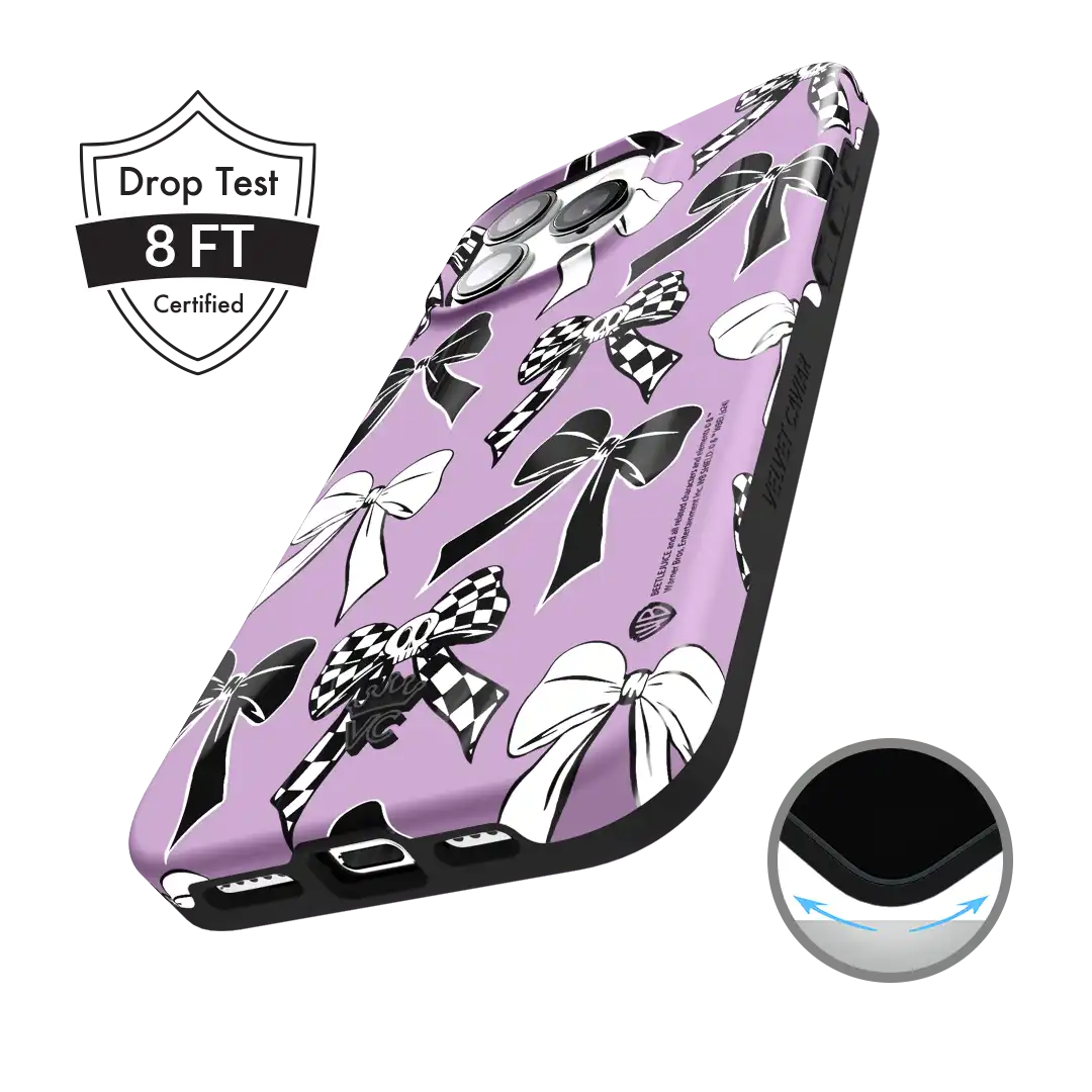 Beetlejuice Bows iPhone Case