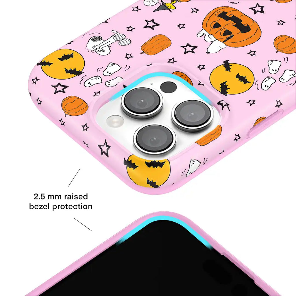 Snoopy Pink Pumpkins iPhone Case