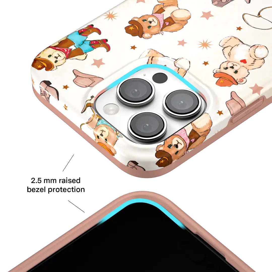 Cowboy Teddy iPhone Case