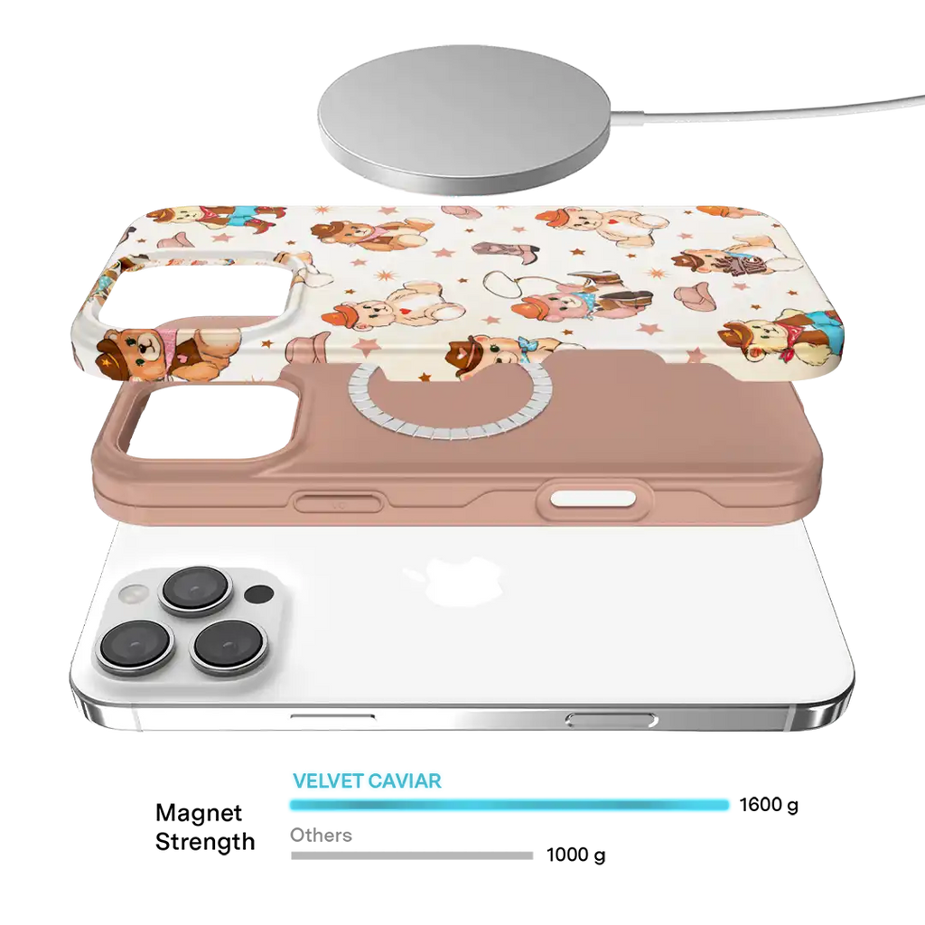 Cowboy Teddy iPhone Case