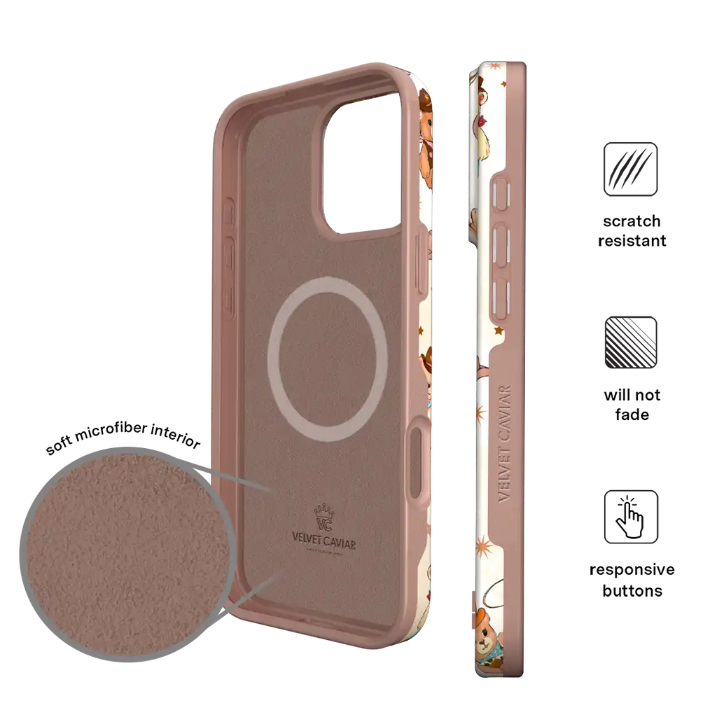 Cowboy Teddy iPhone Case