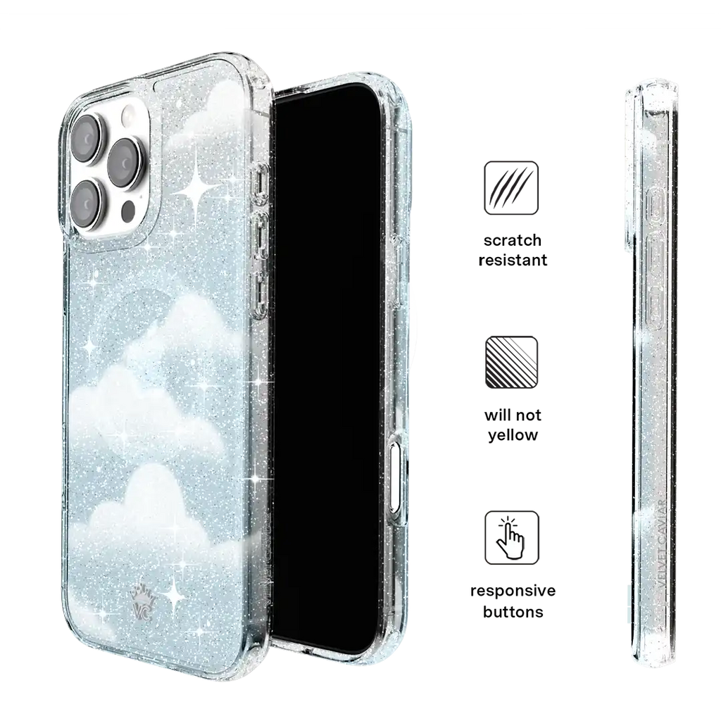 In the Clouds Stardust iPhone Case