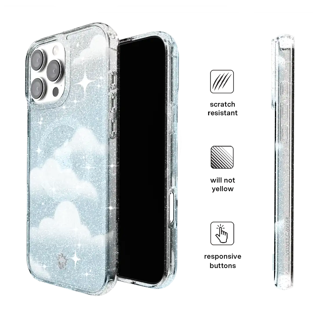 In the Clouds Stardust iPhone Case