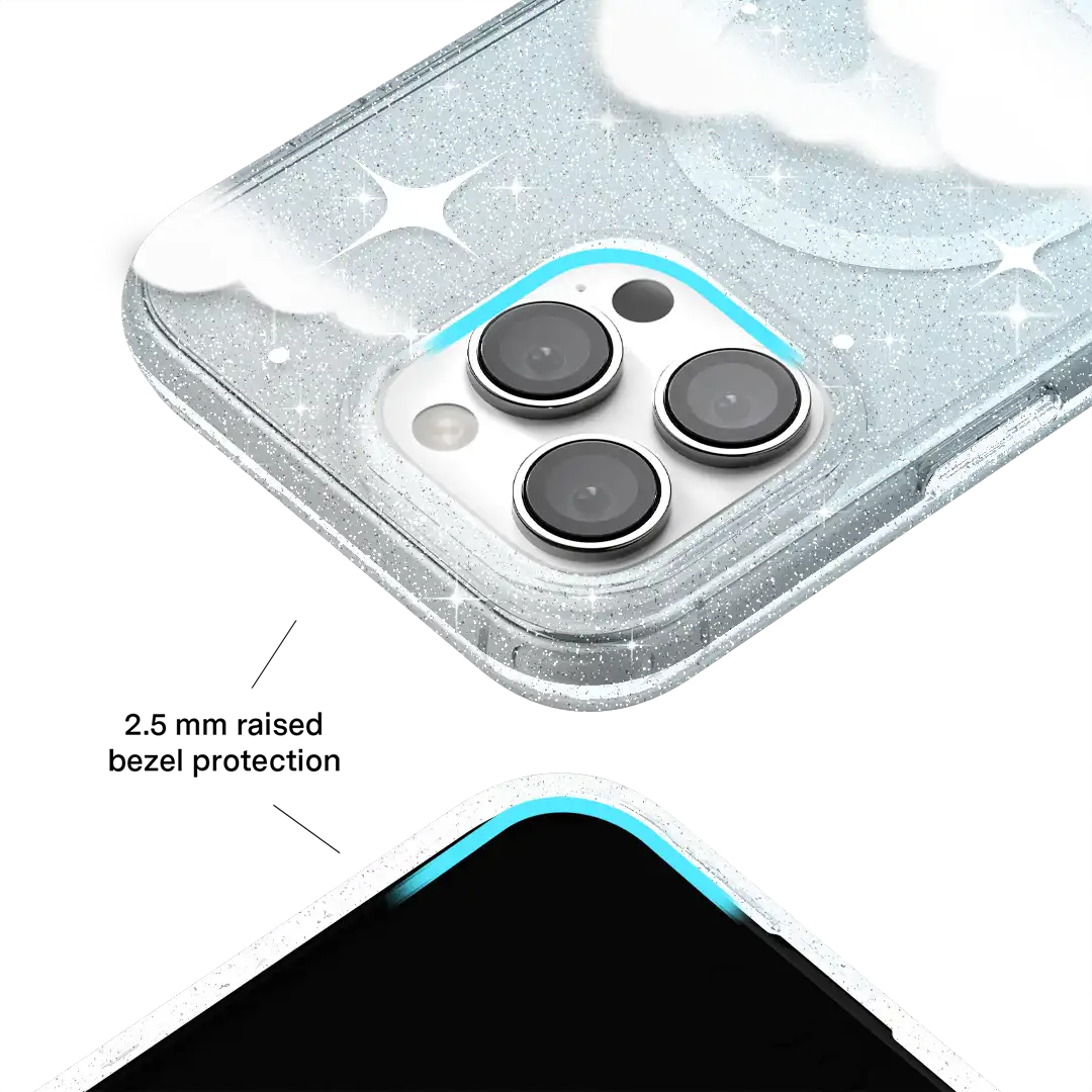 In the Clouds Stardust iPhone Case
