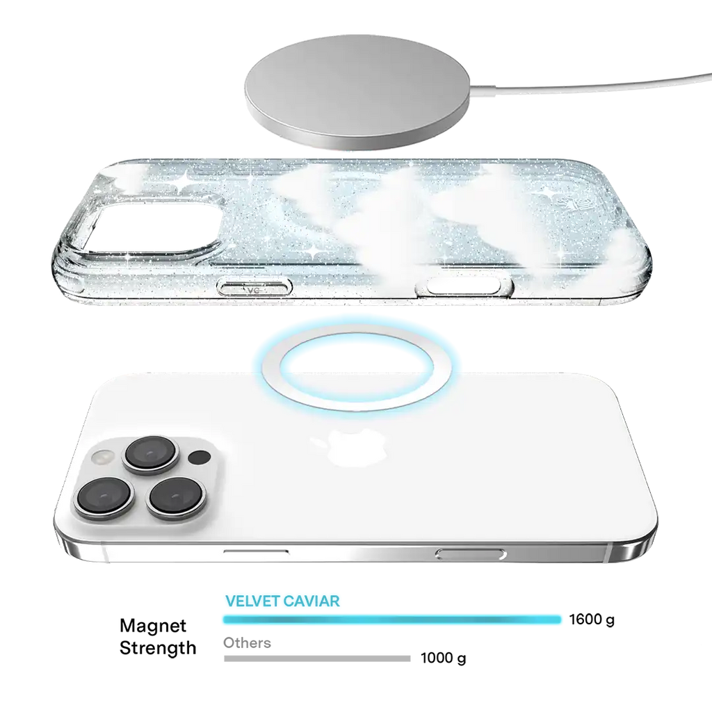 In the Clouds Stardust iPhone Case