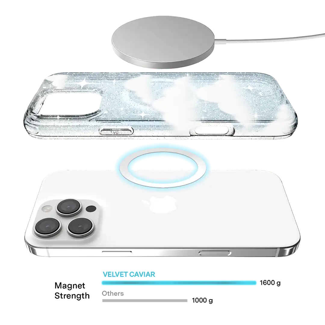 In the Clouds Stardust iPhone Case